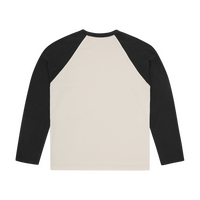NUMBER 1 RAGLAN LS [BLACK]
