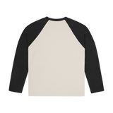 NUMBER 1 RAGLAN LS [BLACK]