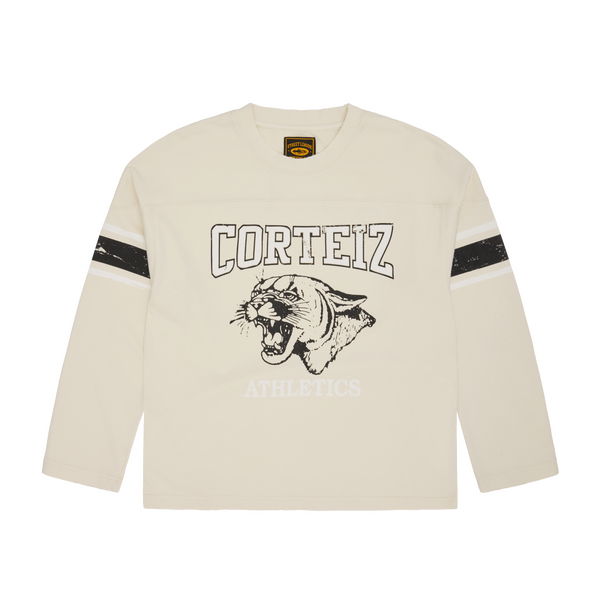 ATHLETICS HEAVYWEIGHT LS TOP [CREAM]