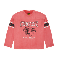 ATHLETICS HEAVYWEIGHT LS TOP [RED]
