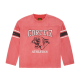 ATHLETICS HEAVYWEIGHT LS TOP [RED]