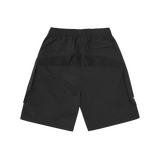 BBK NYLON PANEL SHORT [BLACK]