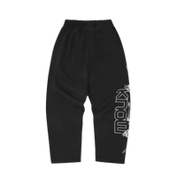 BBK ROYALE OPEN HEM SWEATPANT [BLACK]