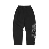 BBK ROYALE OPEN HEM SWEATPANT [BLACK]