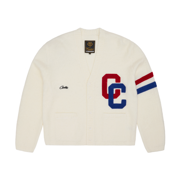 COLLEGE CARDIGAN [CREAM]