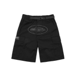 ALCATRAZ CARGO SHORT [TRIPLE BLACK]