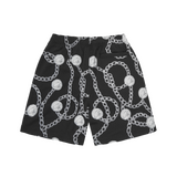 CHAINS MESH SHORT [BLACK]