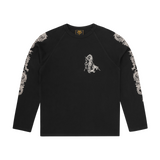 DRAGON RAGLAN LS [BLACK]