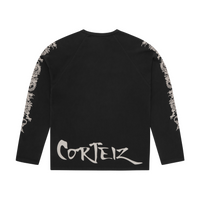 DRAGON RAGLAN LS [BLACK]