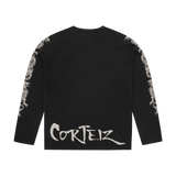 DRAGON RAGLAN LS [BLACK]
