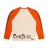 DRAGON RAGLAN LS [ORANGE]
