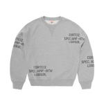 HMP STENCIL CREWNECK [LIGHT HEATHER]