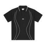 ISLAND PIQUE POLO SHIRT [BLACK]