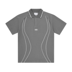 ISLAND PIQUE POLO SHIRT [GREY]