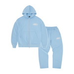 ISLAND PUFF PRINT TRACKSUIT [BABY BLUE]