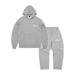 ISLAND PUFF PRINT TRACKSUIT [HEATHER GREY]