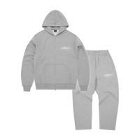 ISLAND PUFF PRINT TRACKSUIT [HEATHER GREY]