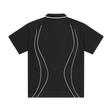 ISLAND PIQUE POLO SHIRT [BLACK]