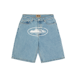 ISLAND BAGGY DENIM SHORT [STONEWASH]