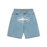 ISLAND BAGGY DENIM SHORT [STONEWASH]