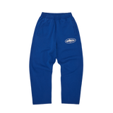 ISLAND PUFF PRINT OPEN HEM SWEATPANT [WASHED ROYAL]