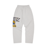 LION OPEN HEM SWEATPANT [LIGHT HEATHER]