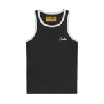 MENS CONTRAST ALLSTARZ TANK TOP [BLACK]