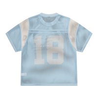 OPEN MESH PANEL JERSEY [BABY BLUE/WHITE]