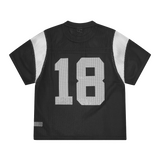 OPEN MESH PANEL JERSEY [BLACK/WHITE]