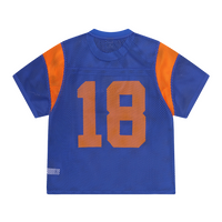 OPEN MESH PANEL JERSEY [BLUE/ORANGE]