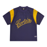 OPEN MESH PANEL JERSEY [NAVY/YELLOW]