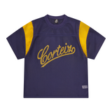 OPEN MESH PANEL JERSEY [NAVY/YELLOW]