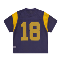 OPEN MESH PANEL JERSEY [NAVY/YELLOW]