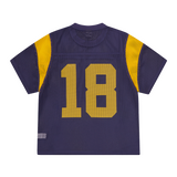 OPEN MESH PANEL JERSEY [NAVY/YELLOW]