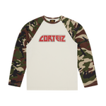 ROCK RAGLAN LS [WOODLAND CAMO]