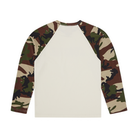 ROCK RAGLAN LS [WOODLAND CAMO]