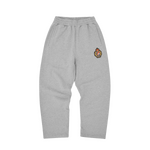 ROYALE CREST OPEN HEM SWEATPANT [HEATHER GREY]