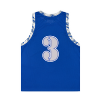 STENCIL CAMO BBALL JERSEY [ROYAL BLUE]