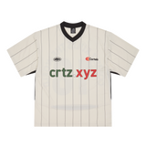 WEBSITE FOOTBALL JERSEY [CREAM]