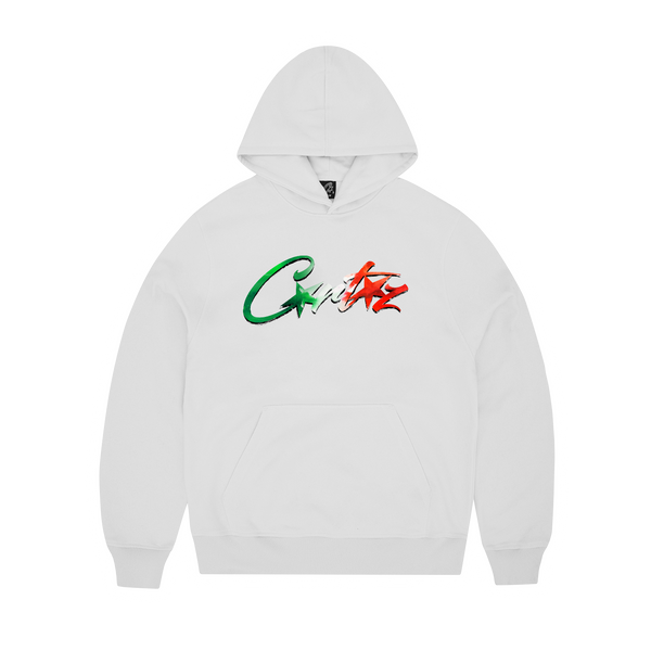 ALLSTARZ ITALIA HOODIE [WHITE]